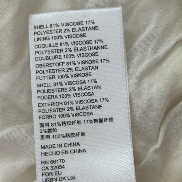 Free People Cozy Nights Cream Crochet Lace Babydoll Mini Dress - Picture 5 of 5